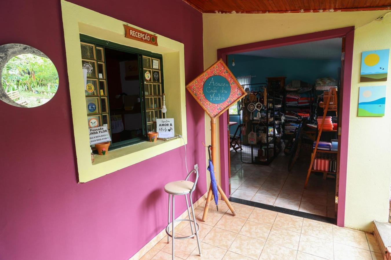Bed and Breakfast Pousada Linda Flor à Alto Paraíso de Goiás Extérieur photo